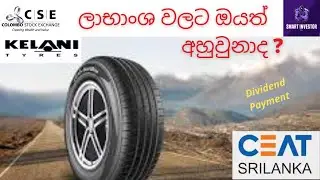 ලාභාංශ වලට ඔයත් අහුවුනාද ? Kelani Tyres | CEAT | TYRE.N0000