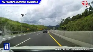 Explore Tol  Pasteur Bandung - Cikampek  (Januari 2020 Dashcam Indonesia )