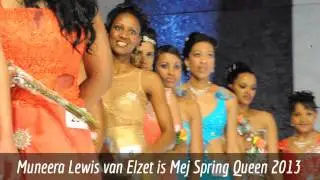 SACTWU Spring Queen 2013 wenner aangewys