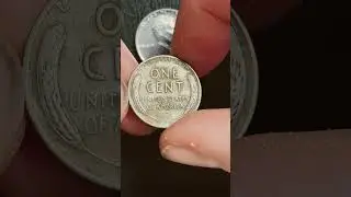1942-1943 wheat pennies WW2 #coins #penny #coinhunts