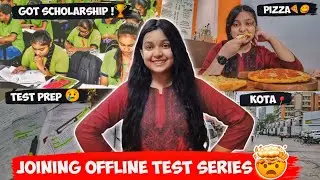Got Scholarship 🏆☺️ | Joining Offline Test Series for NEET 2026 📖 | Smile With Shaina 