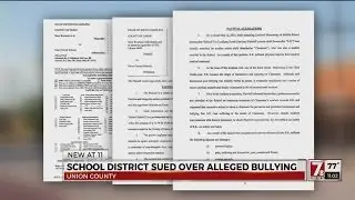 School district sued over alleged physical bullying