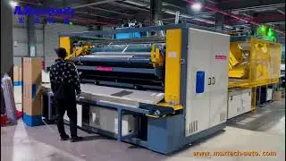 Automated production line, mattress packaging