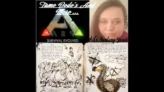 ARK: Survival Evolved: TAME DODO'S AND MORE ... / MAP THE ISLAND / Mila Hunting Game 4K # 3