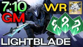 Grandmaster Lightblade in less than 8 minutes! (7:10, WR)