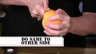 How To Peel an Orange in 30 Seconds