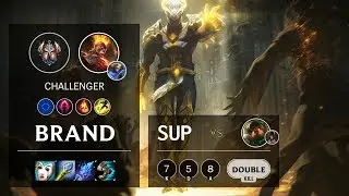 Brand Support vs Nautilus - EUW Challenger Patch 10.5