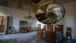 THIS TOOK MY BREATH AWAY Crumbling MAFIA Abandoned Millionaires mansion (everything left)