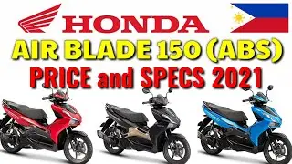 HONDA AIR BLADE PRICE and SPECS in PHILIPPINES 2021