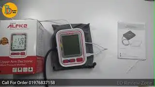 ALPK-2 Automatic Digital LCD Blood Pressure Monitor .Electronic Sphygmomanometer Machine Price in BD