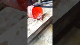 Aluminum Melt Pure Reaction #satisfying