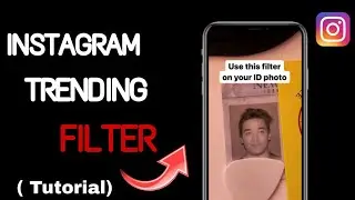 Use This Filter On Your ID Photo ReelTutorial | Face Animation Filter Tutorial instagram reels