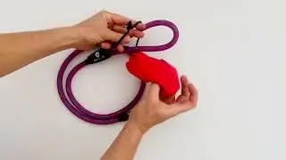 Be Prepared When Nature Calls With An Eco Friendly Cotton Canvas Red Dog Poop Bag Holder