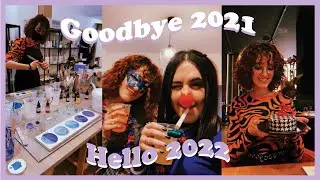 Hello 2022 BARCELONA vlog | Artsy workshop diy, Laura's Birthday & New Years Eve party | 바르셀로나 브이로그