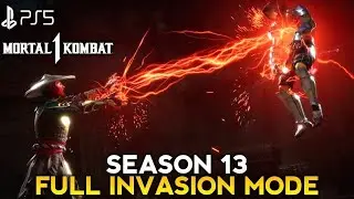 Mortal Kombat 1 Invasion Season 13 MK1 | MK1 Season of Storms Invasion | MK1 Invasion Season 13 PS5