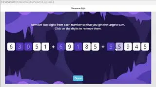 Bricsmath||BRICSMATH.COM || Remove a digit || Grade 10,12 ||  Solution