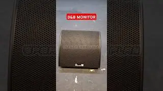 D&B AUDIOTECHNIK M4 | FLOOR MONITOR #monitorspeaker #music