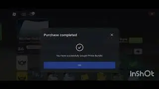 Buyed prime bundle 