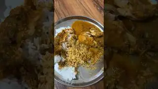 Mouthwatering! #chickenmasala #chickenspecial #chickenrice #trendingonshorts #sundayspecial #savory