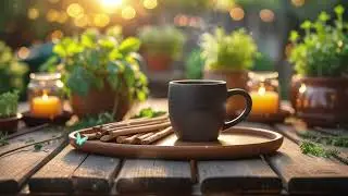 Live Coffee ☕ Relaxing Jazz Playlist & Happy Bossa Nova Piano for Begin the day, Study, Work Home