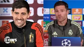 FULL PRESSER: Xabi Alonso & Courtois Before Real Madrid vs Juventus | Champions League | AD1E