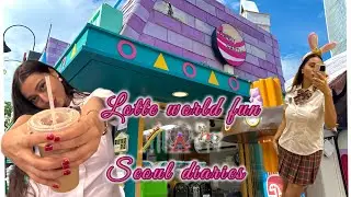Twists, turns, and total chaos; the French Revolution way⚡LOTTE WORLD(part3) #trending #seouldiaries
