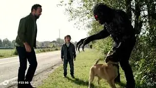Boy & Dog Save From Devil 👿 ! #viral #funny #viralvideo #usa #america #funny #viral #delhi @MrBeast 