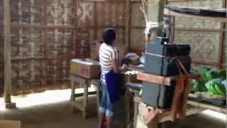 PhilFruit - Highland bananas - Packing house packing complete hands