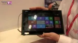 Fujitsu ARROWS Tab Q852/F Hands On Preview MWC 2013 - Tablet-News.com