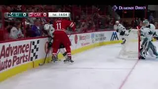 Carolina keeps the puck 5 on 5 for 2 mins in the offensive zone.