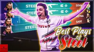 This Explains Why STEEL Is One Of The Best Players! | Valorant Extreme STEEL Plays