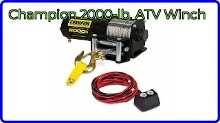 REVIEW (2025): Champion 2000-lb. ATV Winch. ESSENTIAL details.