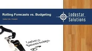 Rolling Forecasts v Budgets - Let it Roll