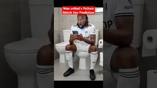 Match Day Predictions Man united v Fulham #football #manchesterunited #premierleague #fulham #fyp