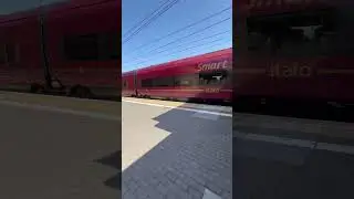 #italy #train #traintravel #railway #speedtrain #italo speed Train Italy