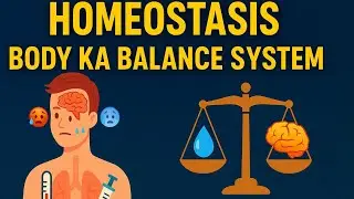 What is Homeostasis? | Science in Hindi | Ramuktima | Homeostasis: Real Life Example | Biology