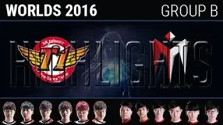 SKT vs IM Highlights ( S6 World Championship 2016 - Group B - Day 3 )