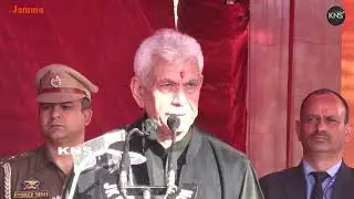 Lt Governor Manojsinha lays foundation stone to build houses in Udhampur,