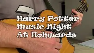 Harry Potter / Guitar Music / night at Hogwarts