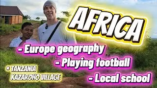 Living in Africa, geography, football, school #africa #Tanzania #Kenya #uganda #funny #villagelife 