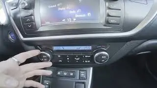 Wie aktiviere oder deaktiviere ich den Dual-Luftstrom beim Toyota Auris II (2013&ndash;2018)?