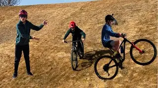 Urban free riding || bottomed out hard