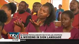 Ruiru couple with hearing impairment holds unique wedding ceremony