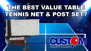 The Best Value Table Tennis Net & Post Set? Donic Stress & Clip