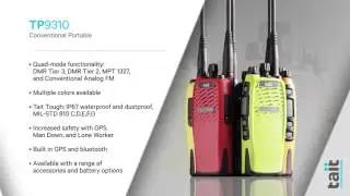 DMR Portable Radio | Tait Communications