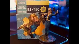 Fallout Vault Girl Statue