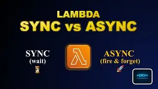 AWS Lambda Sync vs Async Explained | How Lambda Actually Works (Real Examples)