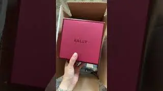 BALLY UNBOXING! Sale shopping! #unboxing #shopping #bally #luxuryfashion