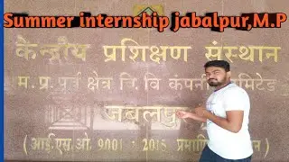 Central training institute(CTI)hostel jabalpur | mppcl internship hostel jabalpur