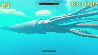 Stranded Deep : Lusca (The Great  Giant Squid) | Boss Fight | Stranded Deep Bosses